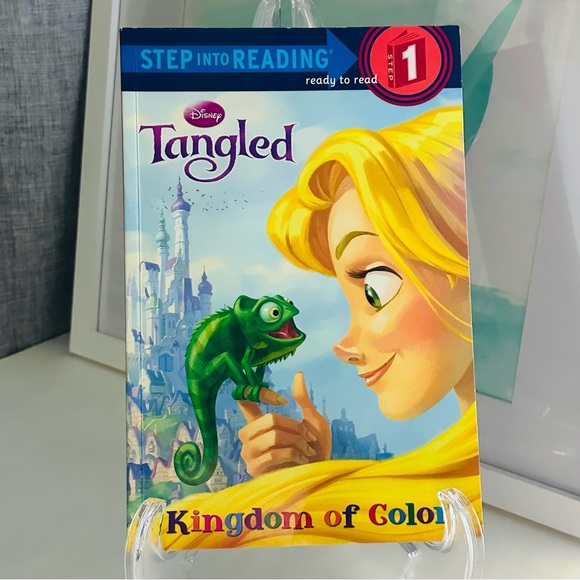 Disney Other - Step Into Reading Disney Tangled Kingdom Of Color Paperback Level 1 Picture Book